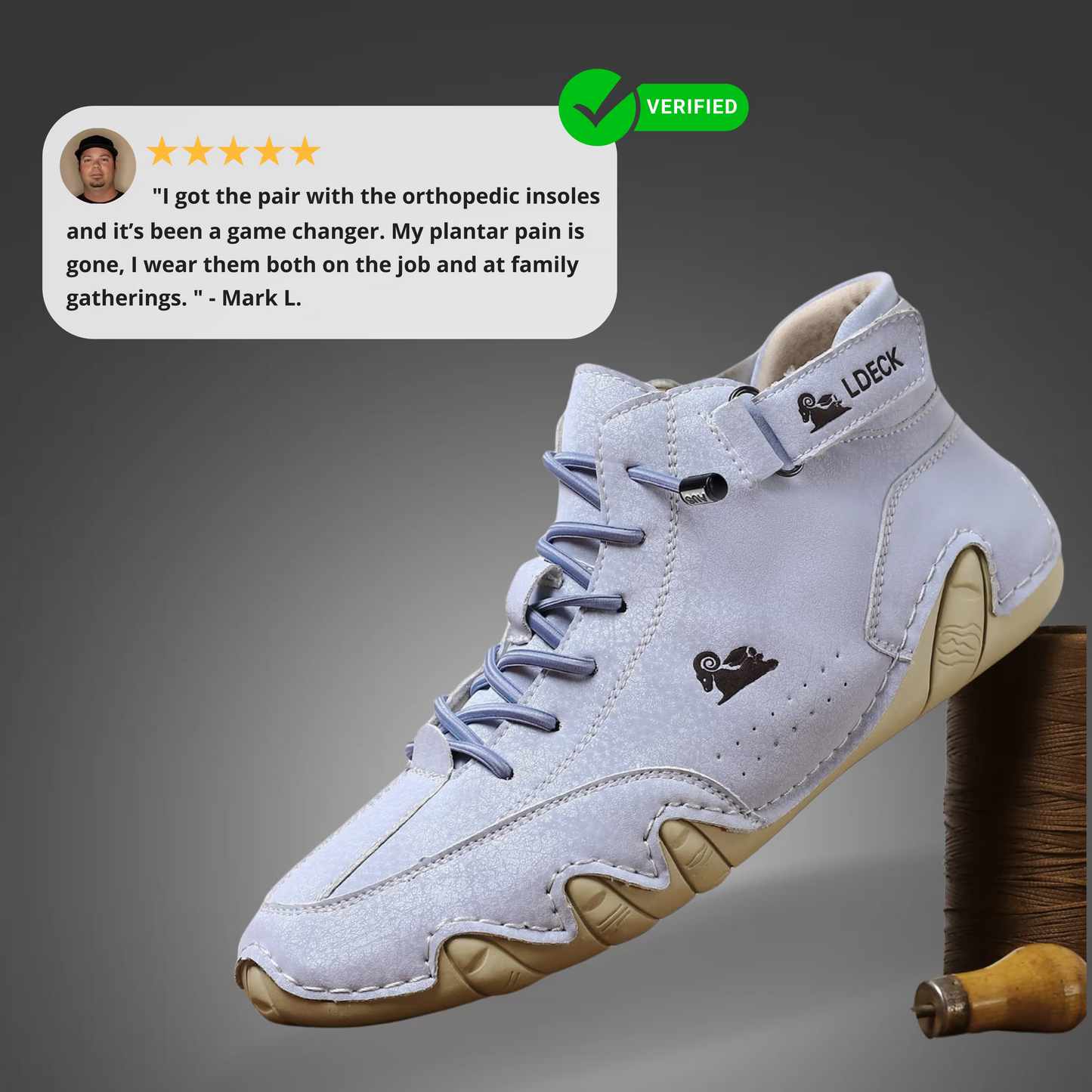 VoglDeck — Eleganckie buty, zaprojektowane w celu ulgi