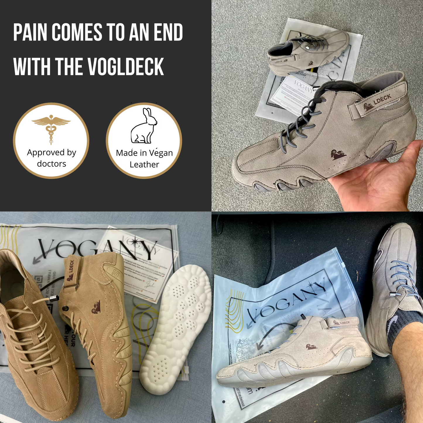 VogLDeck - Vodotesná a priedušná ortopedická obuv