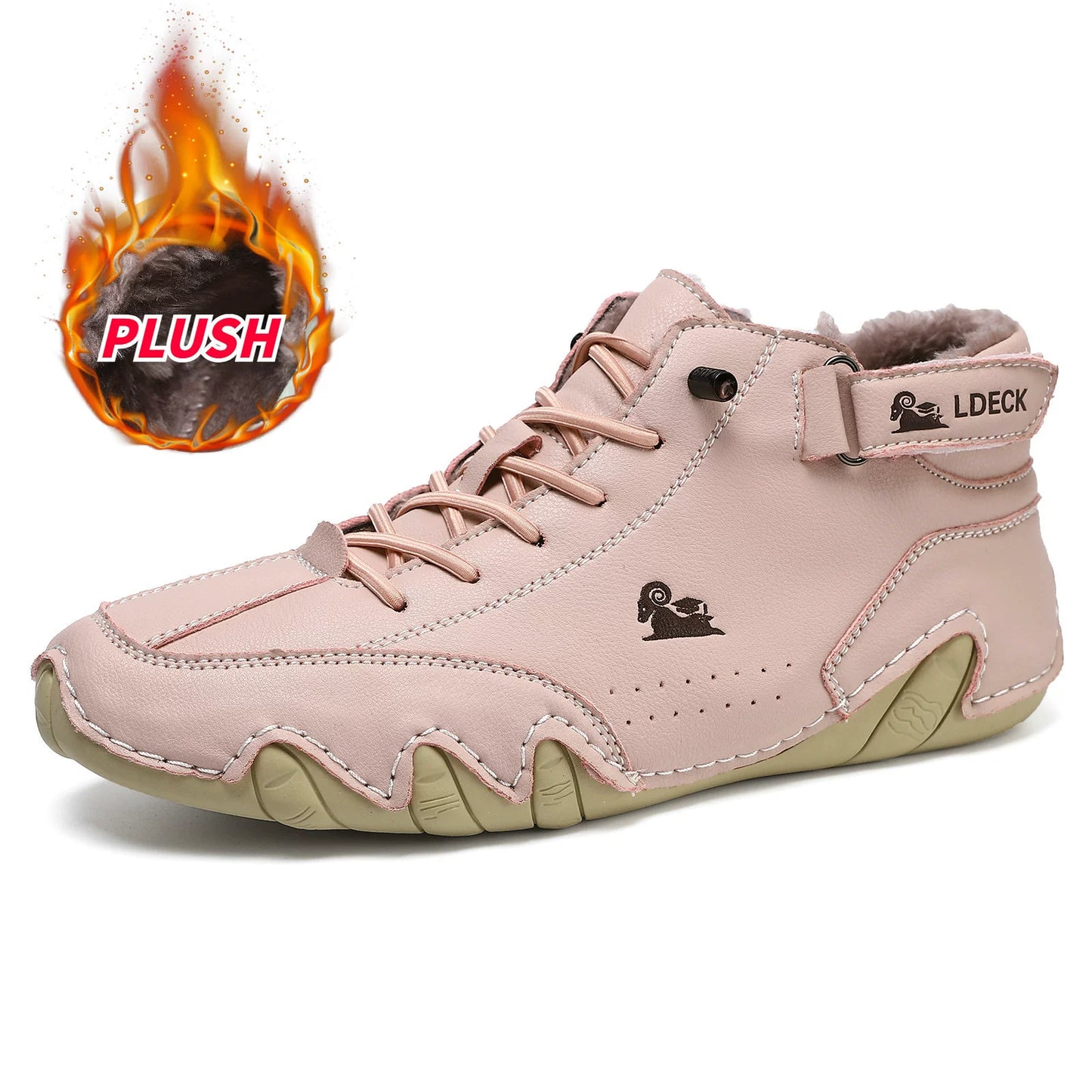 VogLdeck 3.0 – Vinter ortopediska skor fodrade med päls 