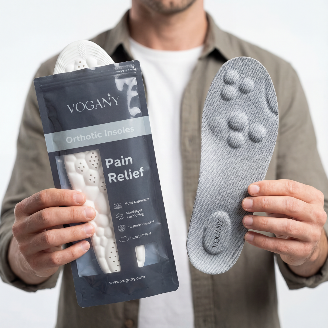 4D Masserende Sål - Aktiv Lindring & Gå Uden Smerte 