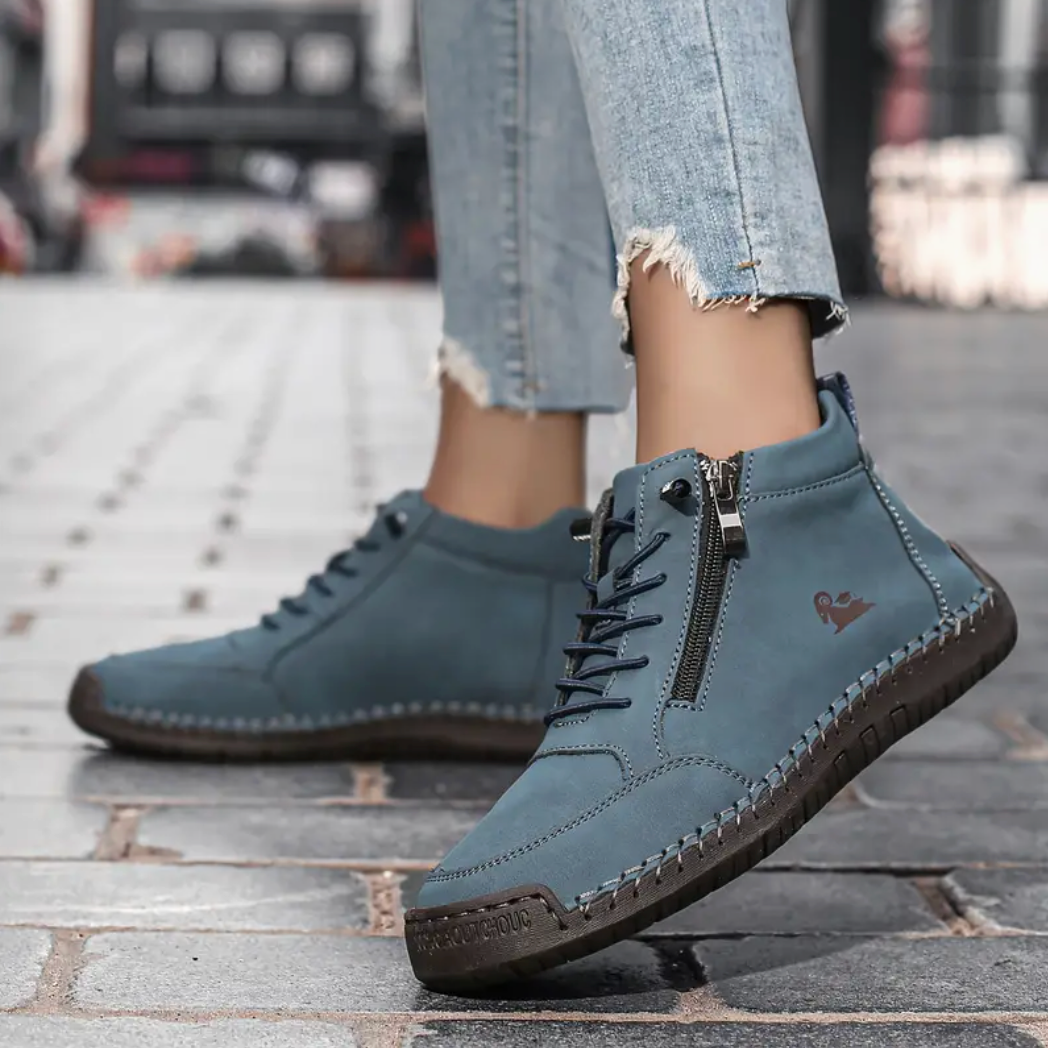 VogaDeck DoubleZip – Sneakers Komfort & Orthopediskt Stöd 