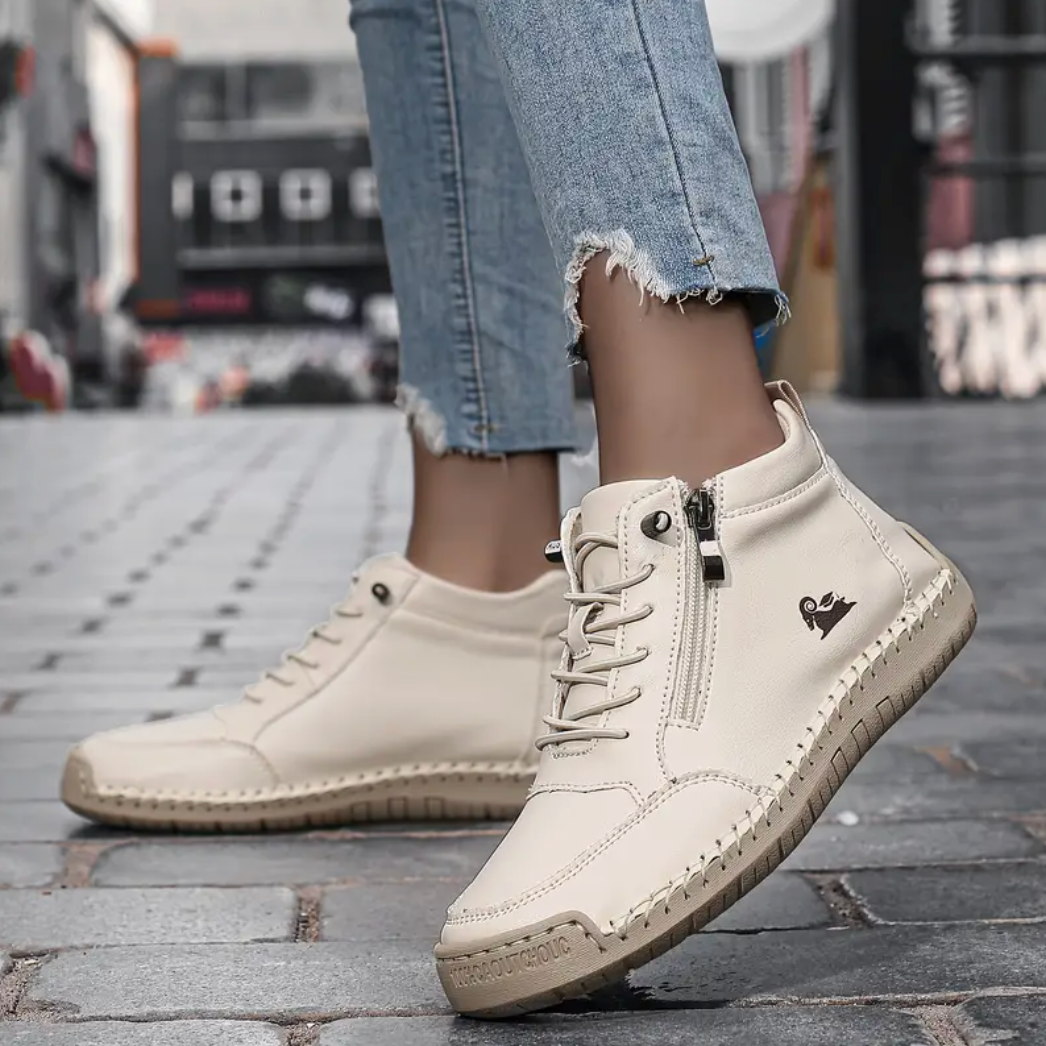 VogaDeck DoubleZip – Sneakers Komfort & Orthopediskt Stöd 