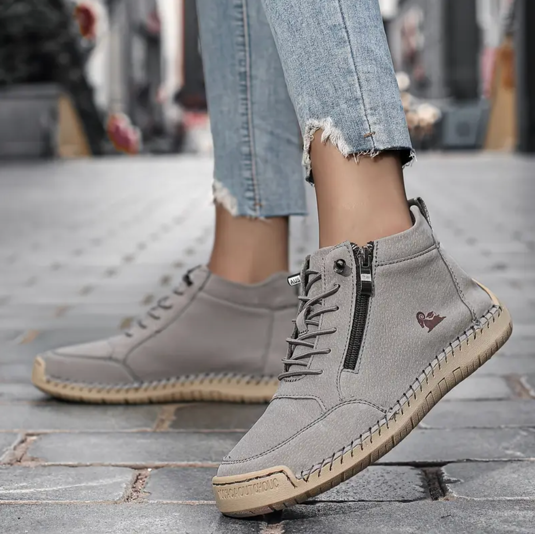 VogaDeck DoubleZip – Sneakers Komfort & Orthopediskt Stöd 