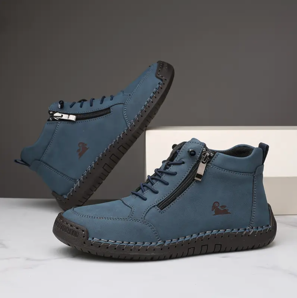 VogaDeck DoubleZip – Sneakers Komfort & Orthopediskt Stöd 