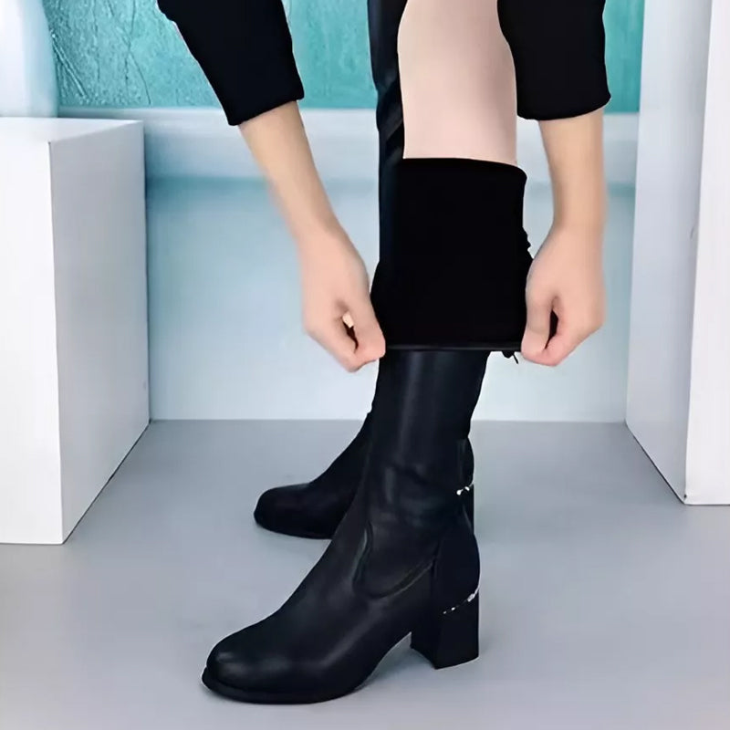 Botas de cuero: elegancia y calidez para el invierno 