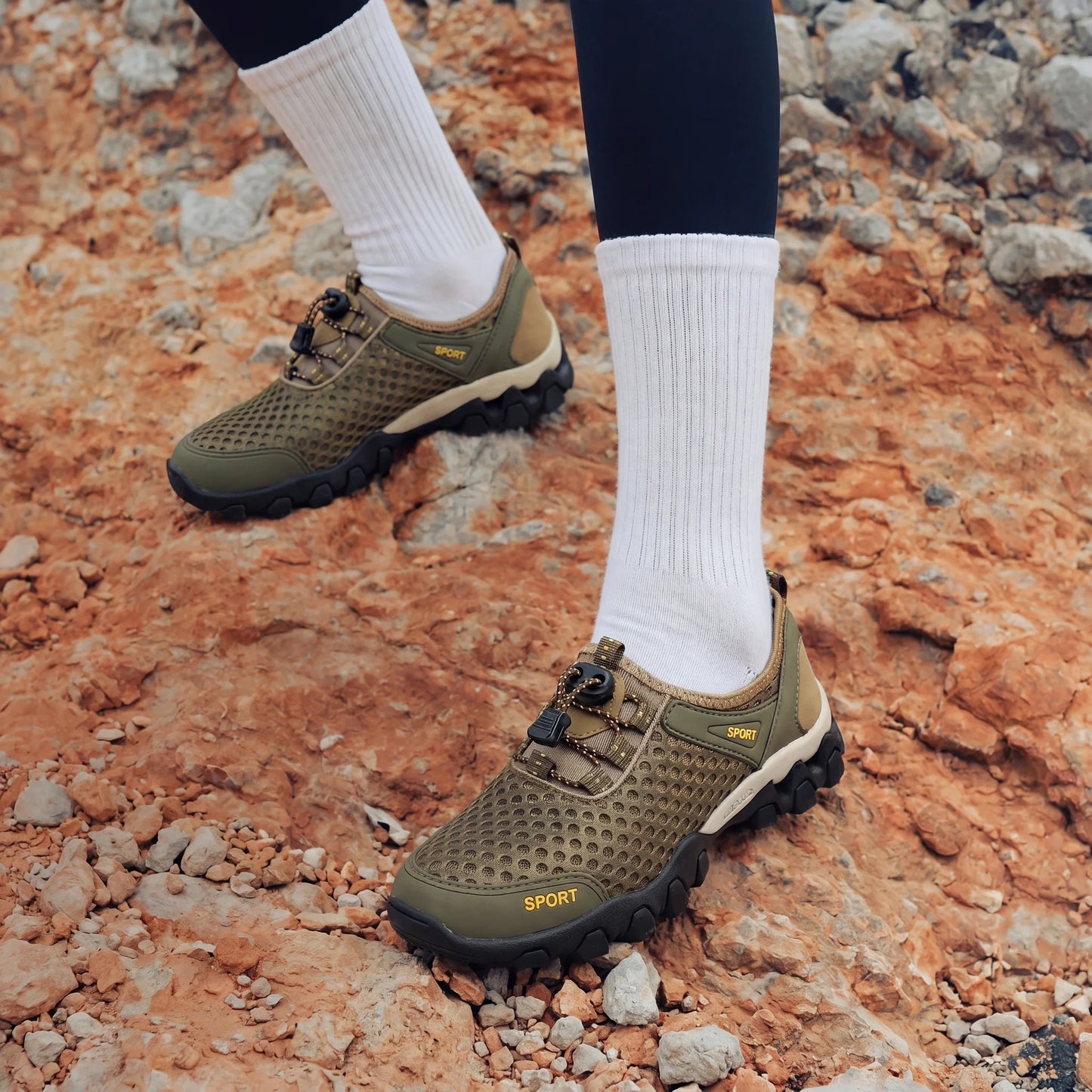 Tênis ortopédicos para caminhada de secagem rápida