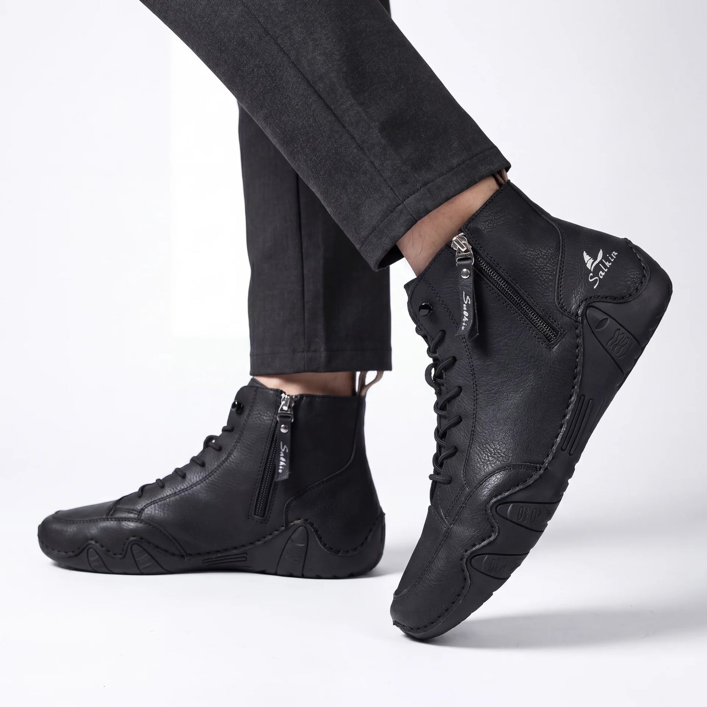 VogSalkin - Rask glidelås sko som er slitesterke og holdbare 